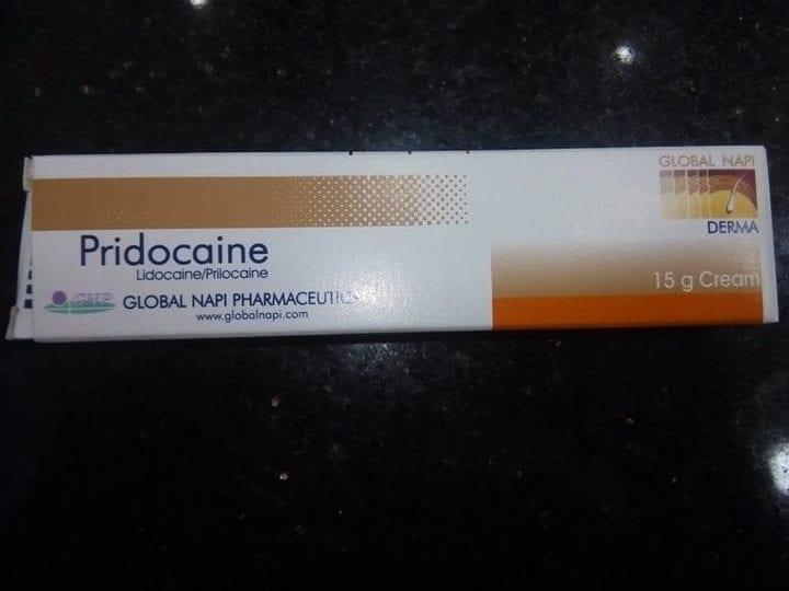 pridocaine 15 gm cream