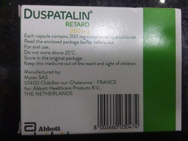 دواء دوسباتالين duspatalin افضل برشام للقولون