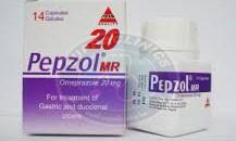 دواء بيبزول كبسولات لعلاج الحموضة وقرحة المعدة