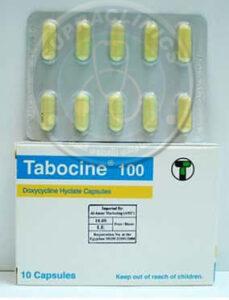 حبوب تابوسين ١٠٠ مضاد حيوي لقتل البكتيريا
