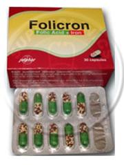 فوليكرون لعلاج نقص لحديد وحمض الفوليك
