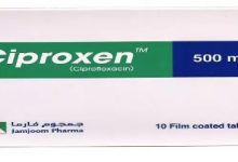 دواء سيبروكسين 500 CIPROXEN مضاد حيوي