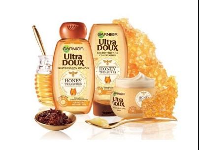 شامبو الترا دو بالعسل Garnier Ultra Doux Honey Treasures Shampoo